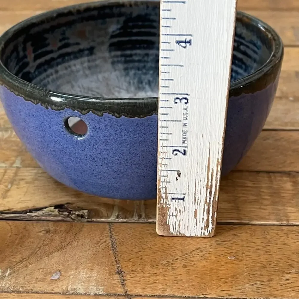 Handmade Studio Pottery Yarn Bowl 6